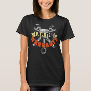 Camiseta Soy La Garantía Race Car Parts Reparation Guy Mech