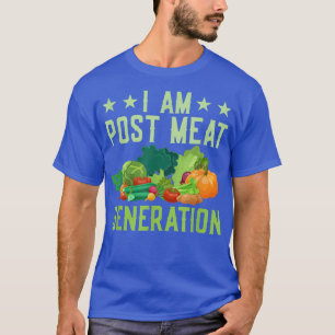 Camiseta Soy La Generación De Carne Graciosa Veganism Veggi