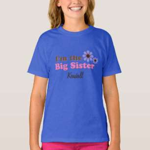 Camiseta Soy la Gran Hermana Flores de Hocico Personalizada