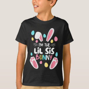Camiseta Soy La Hermana Conejita Lil Sis Coincidiendo Con E