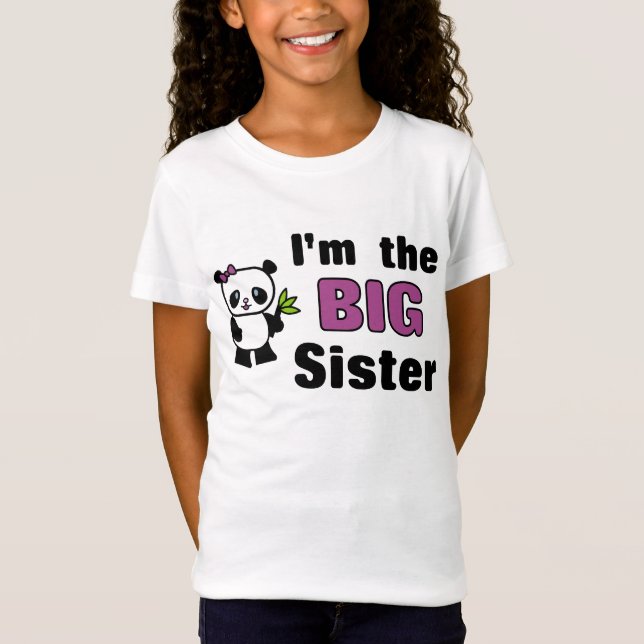 Camiseta Soy la hermana grande (Anverso)