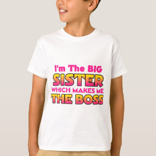 Camiseta Soy la hermana grande… Boss