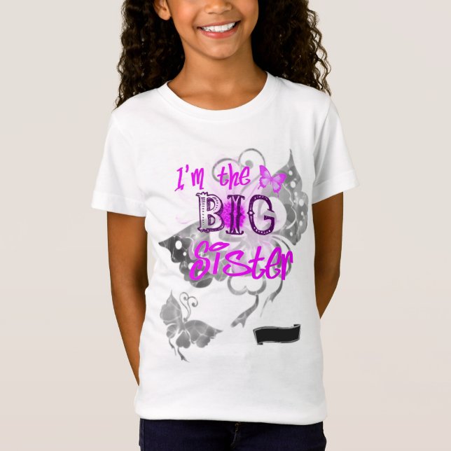 Camiseta Soy la hermana mayor (Anverso)