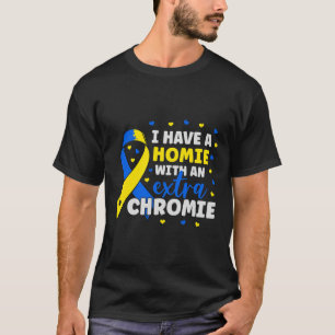 Camiseta Soy la homie con síndrome de cromo extra Awa