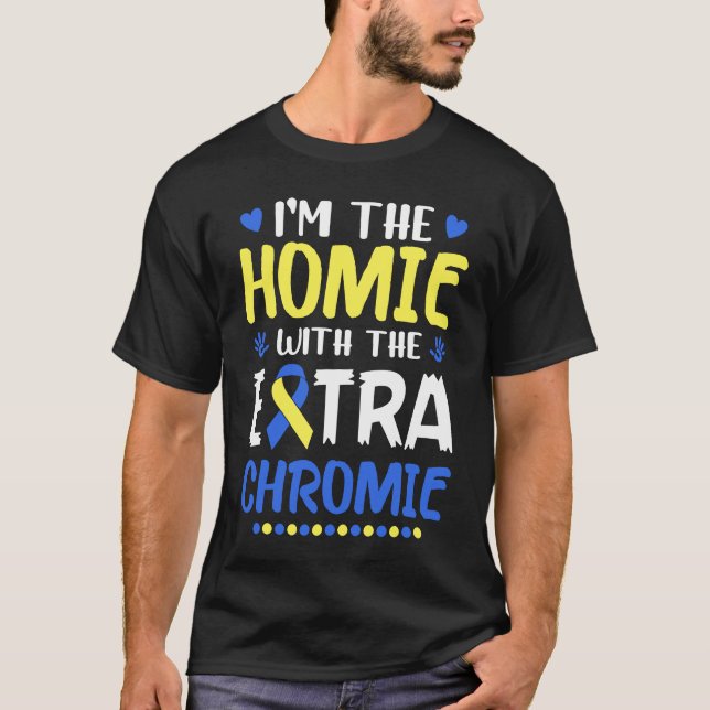 Camiseta Soy la homie con síndrome de cromo extra Awa (Anverso)