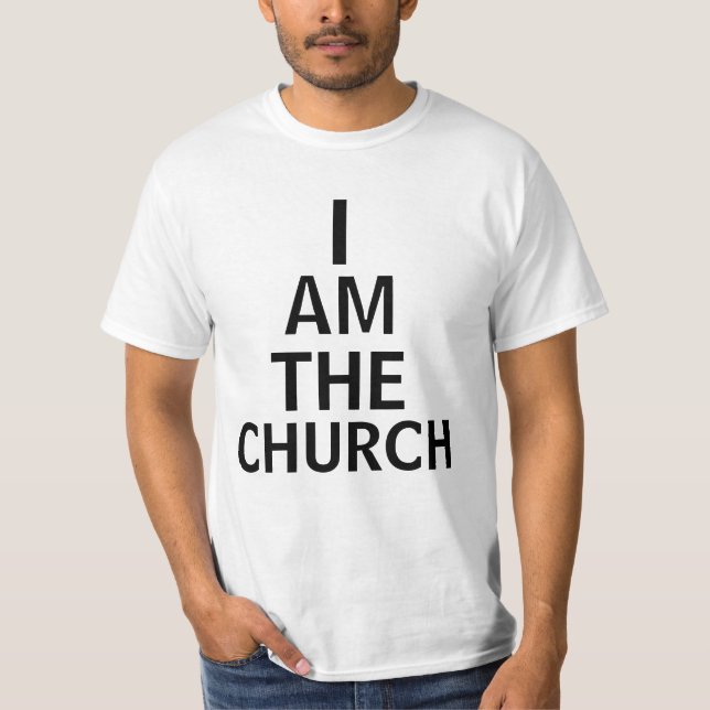 CAMISETA SOY LA IGLESIA (Anverso)