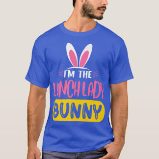 Camiseta Soy La Lechadora De Almuerzos Conejo Oídos Huevos 