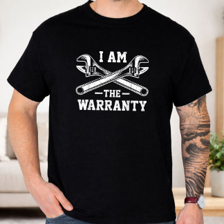 Camiseta Soy La Llave Cruzada De Garantía Orgulloso Mecánic