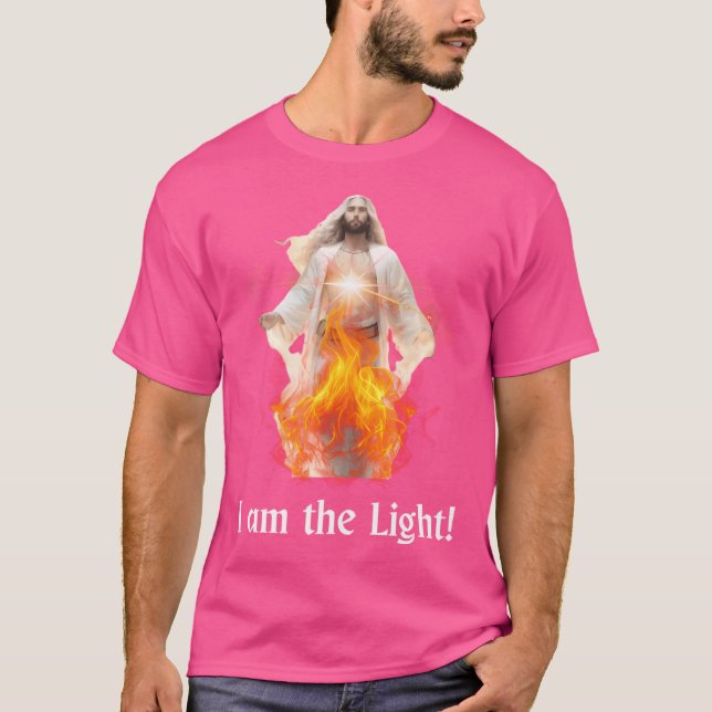 Camiseta Soy La Luz (Jesús) (Anverso)