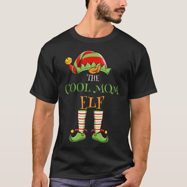 Camiseta Soy la madre de Guay Elf Navidades de familia de p (Anverso)