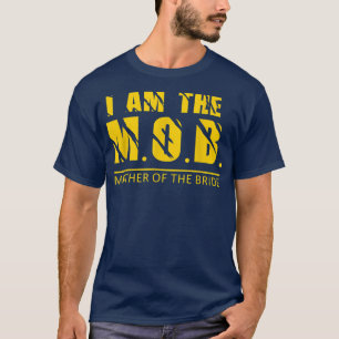 Camiseta Soy la madre del diseño de la novia 768