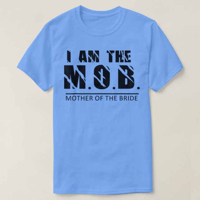 Camiseta Soy la madre del diseño de novia767 (Diseño del anverso)