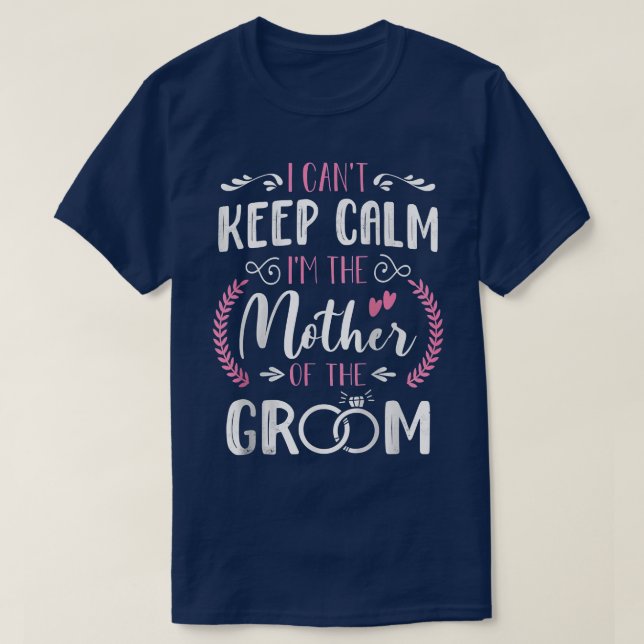 Camiseta Soy La Madre Del Matrimonio Boda De Groom Cute G (Diseño del anverso)