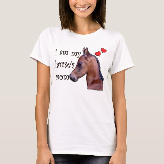 Camiseta Soy la mamá de mi caballo (Anverso)
