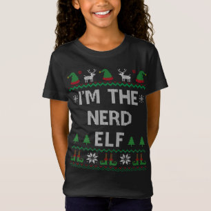Camiseta Soy la mami elf que codea con Navidades de familia