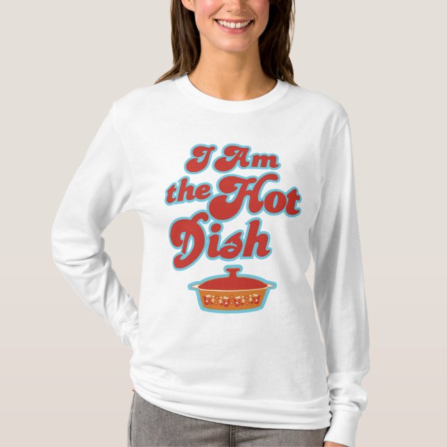Camiseta SOY la manga larga de las señoras divertidas de (Anverso)