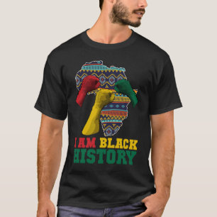 Camiseta Soy la mano de la historia negra BHM BLM Orgullo A