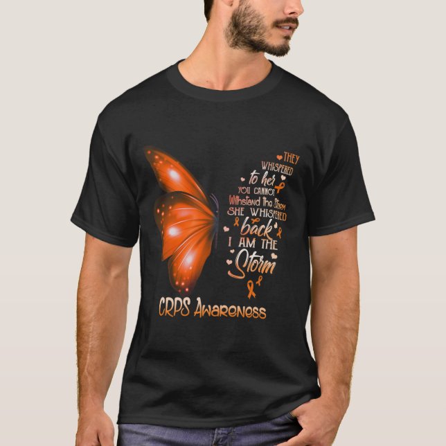 Camiseta Soy La Mariposa De Conciencia De La Tormenta Crps (Anverso)