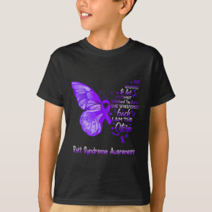 Camiseta Soy La Mariposa De Conciencia Sobre El Síndrome De