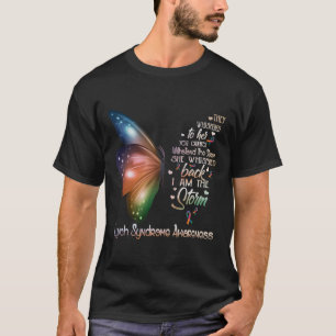 Camiseta Soy La Mariposa De Conciencia Sobre El Síndrome De