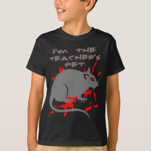 Camiseta "Soy La Mascota Del Maestro" Rata