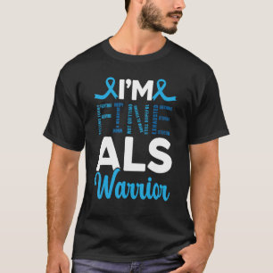 Camiseta Soy la mejor esclava lateral amiotrófica Als Warri