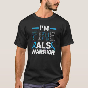 Camiseta Soy la mejor esclava lateral amiotrófica Als Warri