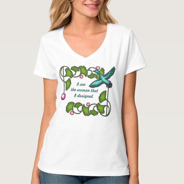 Camiseta Soy La Mujer (Anverso)