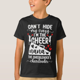 Camiseta Soy la Nana animadora de una Nana porrista animado