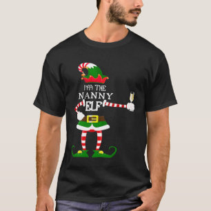 Camiseta Soy La Niñera Elf Que Coincide Con La Amante De Lo