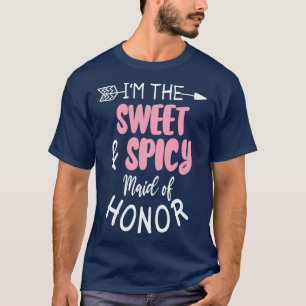 Camiseta soy la novia dulce y picante