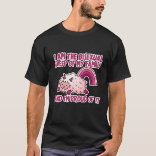 Camiseta Soy La oveja bisexual de mi familia y estoy orgull