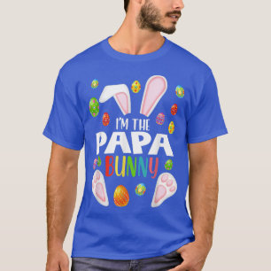Camiseta Soy la pascua familiar divertida de papá Bunny