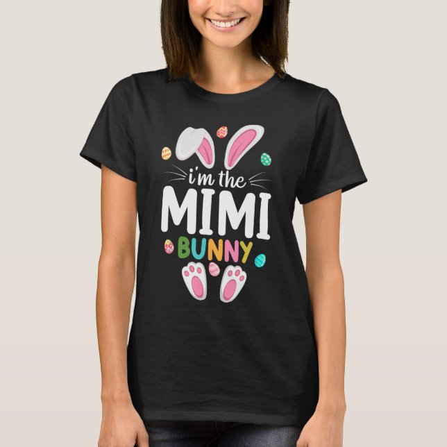 Camiseta Soy la Pascua Familiar Mimi Bunny (Anverso)