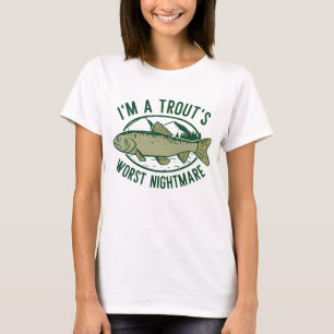 Camiseta Soy la peor pesadilla de la trucha