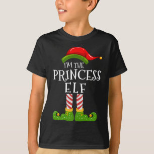 Camiseta Soy la princesa Elf, Navidades de la familia Pyj