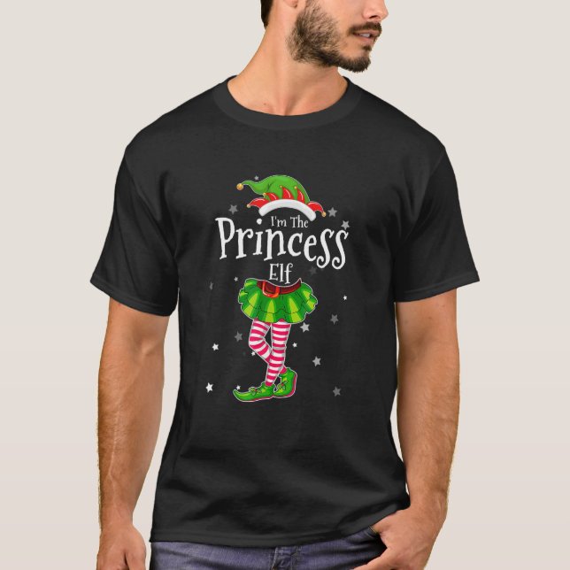 Camiseta Soy la princesa Elf T Shirt Matando Navidades Co (Anverso)