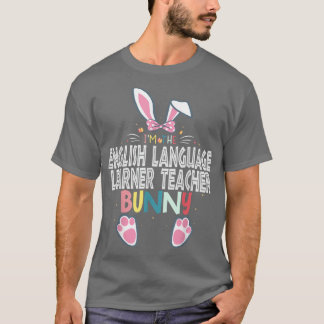 Camiseta Soy la profesora de inglés Bunny Eas