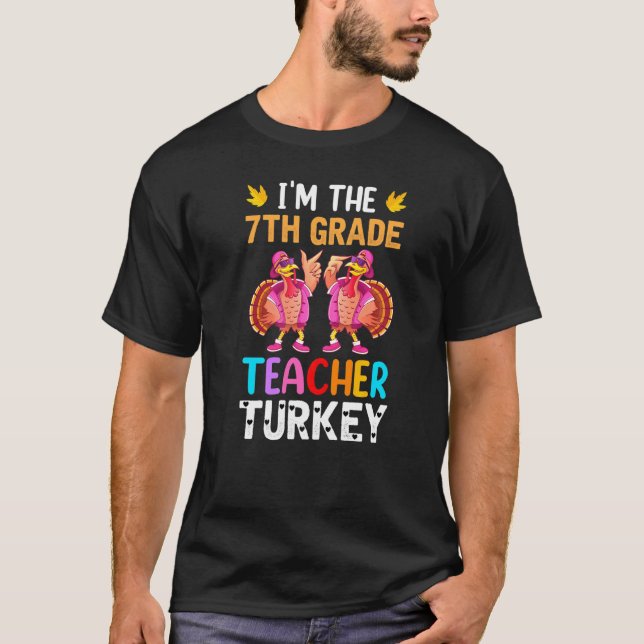 Camiseta Soy la profesora de séptimo grado de la escuela de (Anverso)