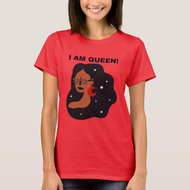 Camiseta Soy la Reina (Anverso)