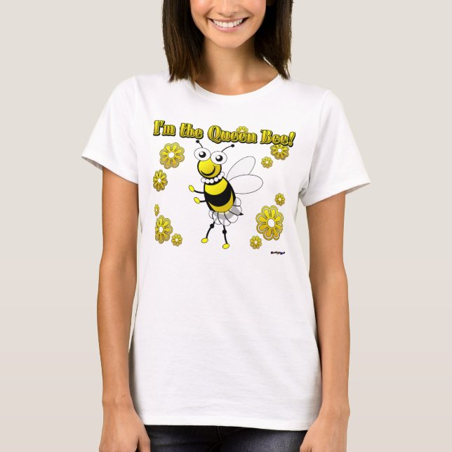 Camiseta ¡Soy la Reina Abeja! (Anverso)