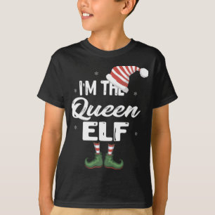 Camiseta Soy la Reina Elf Navidades Eve Xmas Elf Squad Cos