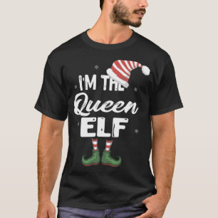Camiseta Soy la Reina Elf Navidades Eve Xmas Elf Squad Cos