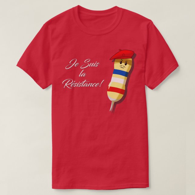 Camiseta Soy la resistencia (Diseño del anverso)