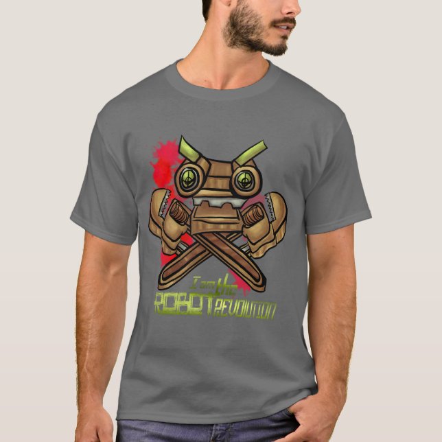 Camiseta Soy la revolución del robot (Anverso)