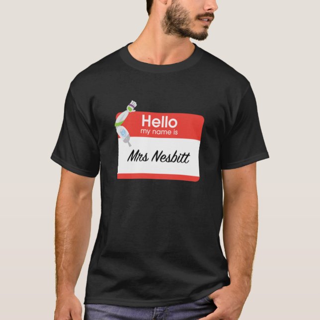 Camiseta ¡Soy la Sra. Nesbitt! (Anverso)