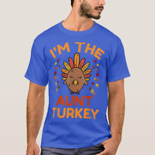 Camiseta Soy la tía de la familia graciosa de Turquía coinc