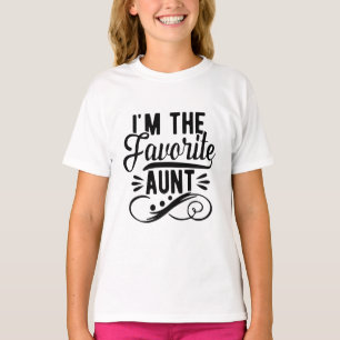 Camiseta Soy la tía favorita
