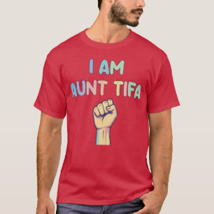 Camiseta soy la tía tifa creativa divertida