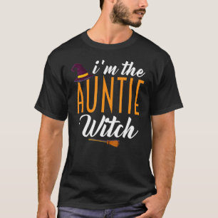 Camiseta Soy la tía Witch Witch Tía Halloween